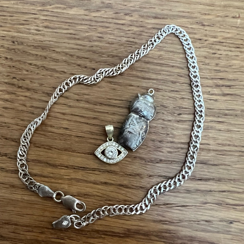 Assorted Sterling and silver tone lot
